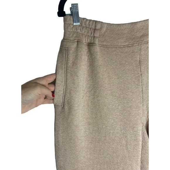 NWOT Lunya Restore Double Faced Pant in Otium Tan Heather-sz Large - Picture 10 of 12